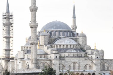 İstanbul, Türkiye, 20.12.2019: Mavi Cami (Sultan Ahmet Camii))