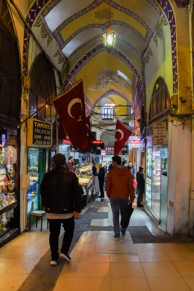 Estambul Turquía 2019 Gran Bazar Productos Variados Venta Especias Condimentos —  Fotos de Stock