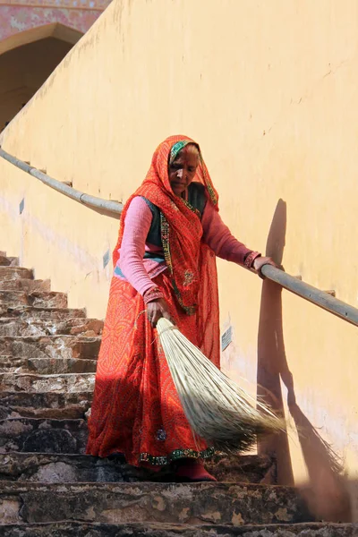 Mujer india vieja —  Fotos de Stock