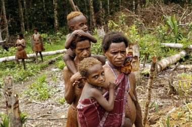 Korowai aile, Batı Papua