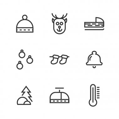 9 xmas satırı simgesi