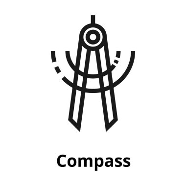 İnce çizgi simgesini pusula