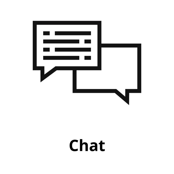 Chatline-Symbol — Stockvektor