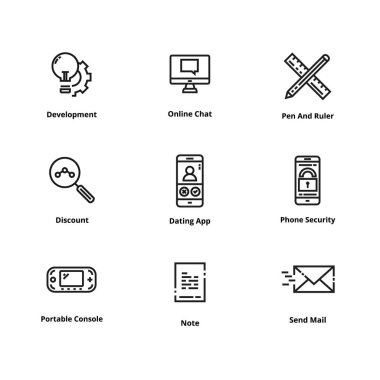 9 kullanıcı arabirimi satırı simgesi