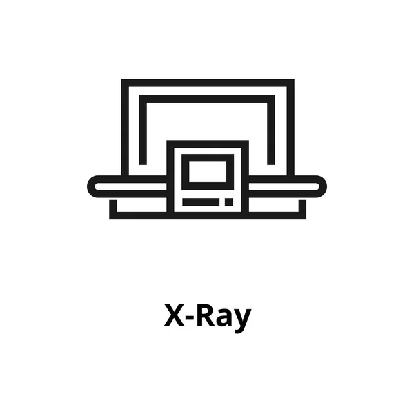 Ikona čáry X-Ray — Stockový vektor