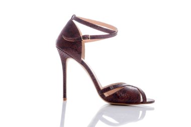  kestane rengi şık sandalet 