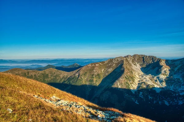 Piękne Tatry Zachodnie po stronie słowackiej wokół Beranec — Zdjęcie stockowe