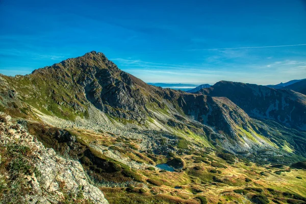 Widok na piękne góry Ostry Rohac, Słowacja Tatry Zachodnie — Zdjęcie stockowe