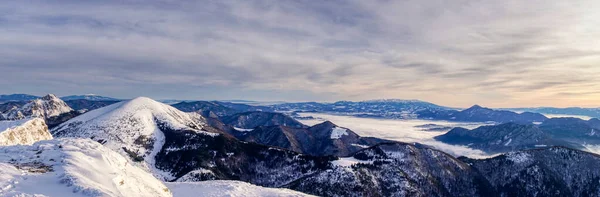 Beautiful winter landscape in the Litte Fatra , slovakia — Φωτογραφία Αρχείου