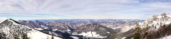 A panoramic view of Velky Rozsutec, Slovakia — стокове фото