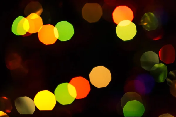 Fond abstrait abstrait sombre et festif avec bokeh. Hiver Ch — Photo