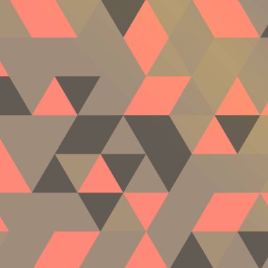 Üçgen şekli ile soyut geometrik teknolojik altyapı. 