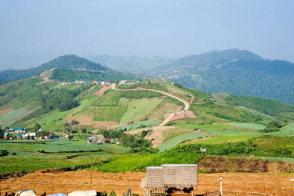 En bergslandskapet i Phu badkar Berk — Stockfoto