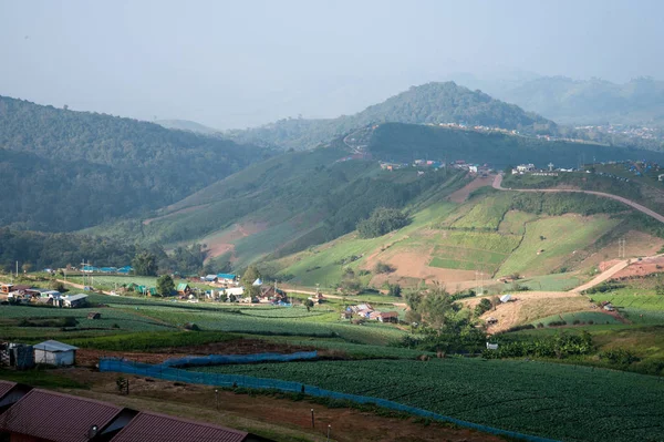 Eine Berglandschaft von phu tub berk — Stockfoto