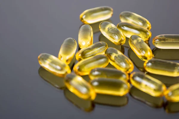 tablets of transparent yellow medicine