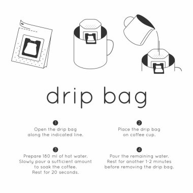 Download Drip Bag Coffee Free Vector Eps Cdr Ai Svg Vector Illustration Graphic Art