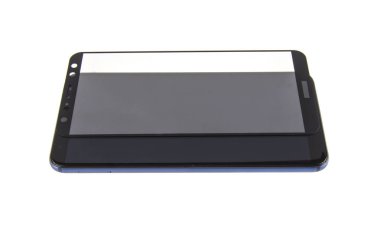 Beyaz arkaplanda akıllı telefon