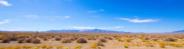 Desert panorama near Area 51 — Stock Photo, Image