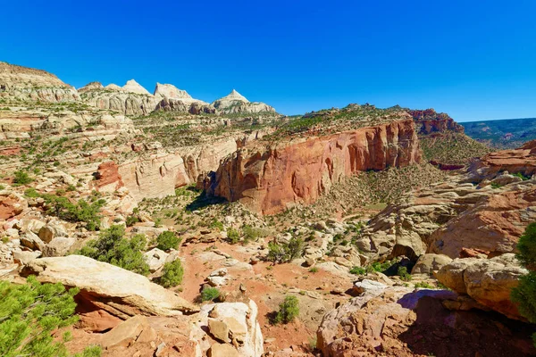 Grand Wash Trail, Capitol Reef National Park — Stock Photo, Image