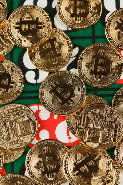 Bitcoin - munt van de toekomst — Stockfoto