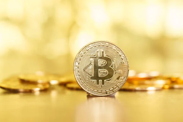 Bitcoin - 未来の通貨 — ストック写真