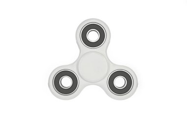 Boş şablon beyaz topluca spinner