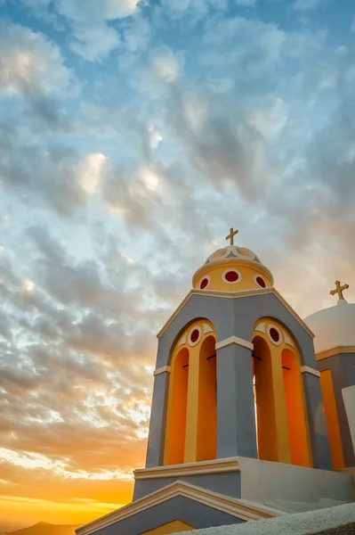 Church in Oia, Santorini — Stok fotoğraf