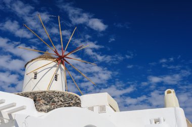 Windwill Oia Santorini, Yunanistan, boşaltmak