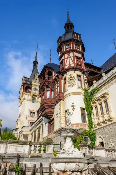 Zamek Peles na Synaju, Rumunia — Zdjęcie stockowe