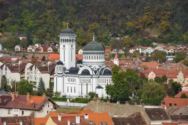 Vista sulla città di Sighisoara, Romania — Foto Stock