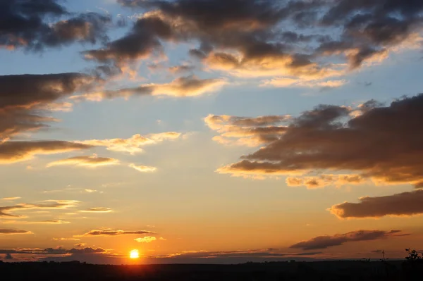 Scenic view of beautiful sunset — Stock Photo, Image