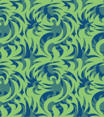 Soyut Dikişsiz organik desen. vektör çizim