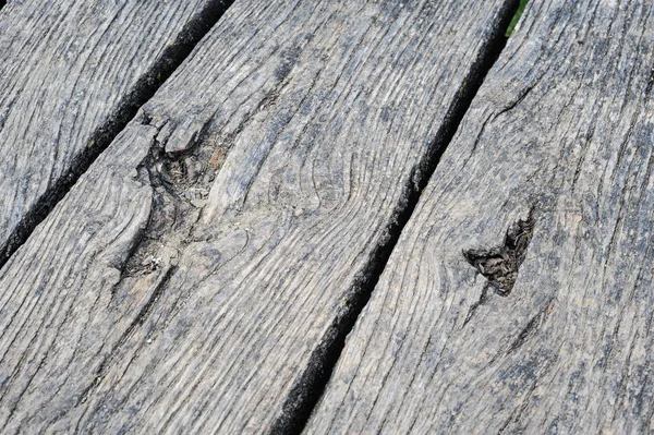 Old aged wood planks in perspective — Stock Photo, Image