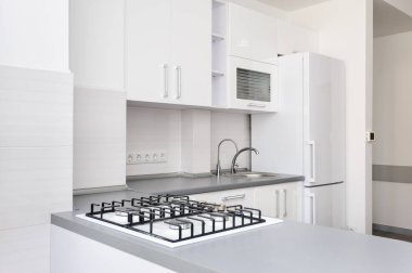 modern beyaz mutfak