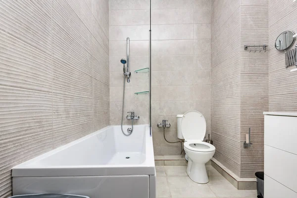 Moderno bagno interno — Foto Stock