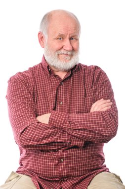 Çarklı komuta sizde beyaz izole