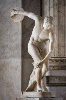 Miron discobolus heykel