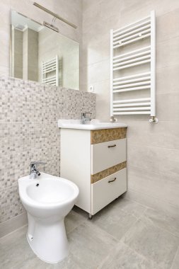 Modern banyo iç mimarisi