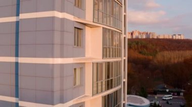 Orman geçmişi olan apartmanlar.