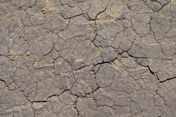Cracked soil ground background texture — Stock Photo, Image
