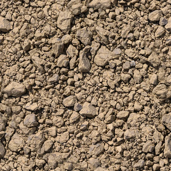 Seamless texture - dry fragmented sandstone or clay soil — Stock Photo, Image