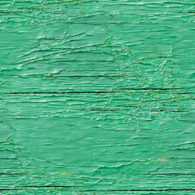 Yeşil boyalı ahşap tahtaların kusursuz dokusu
