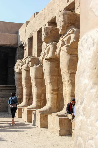 De tempel van Luxor, Egypte — Stockfoto