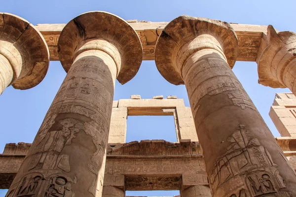 De tempel van Luxor, Egypte. — Stockfoto