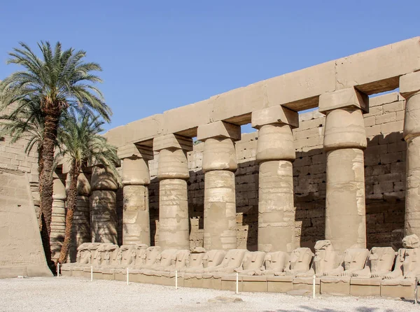 De tempel van Luxor, Egypte. — Stockfoto