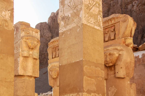 Dronning Hatshepsut Tempel Luxor Egypt – stockfoto