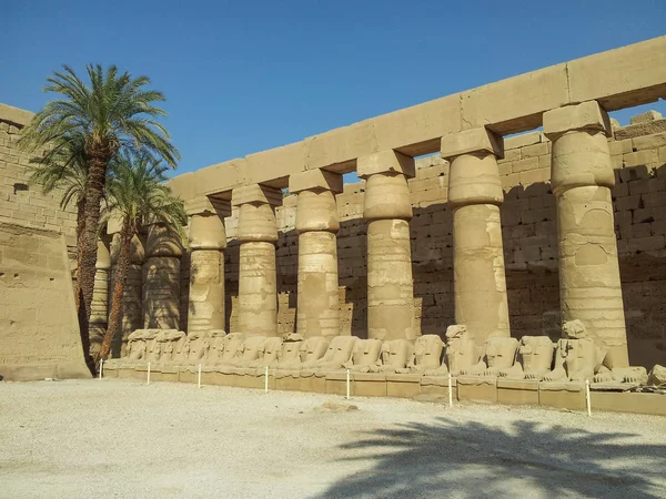 Luxor templo, Egito . — Fotografia de Stock