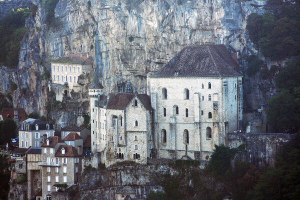 Town and castle of Rocamadour, France
.