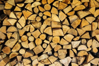 yığılmış yakacak odun dokusu uygunluğunu 