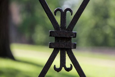 castle park kılavuzunda Vintage metal geçit